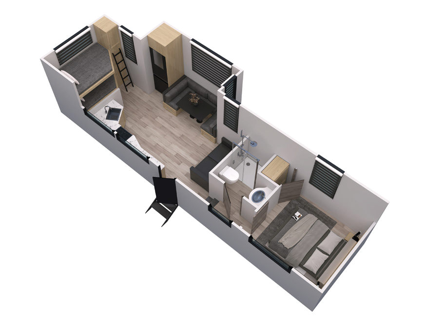 Eurocruiser 975 Lite 2024 - floorplan